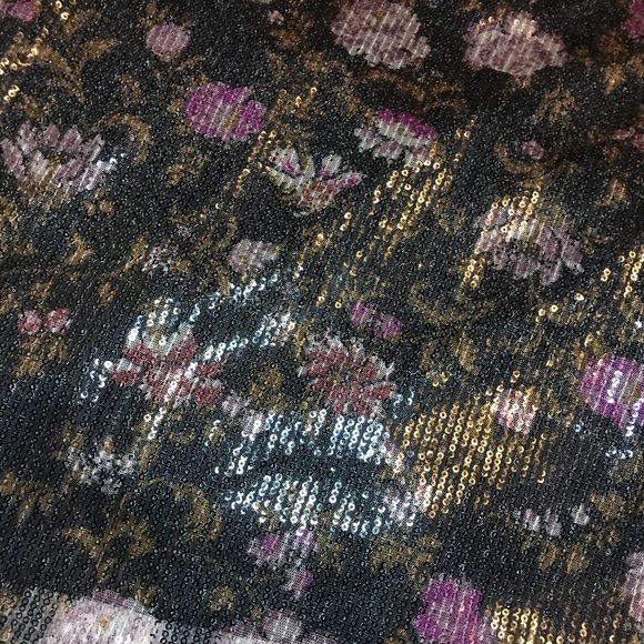 Xhilaration Strappy Back Sequin Mesh Dress - Picture 3 of 3